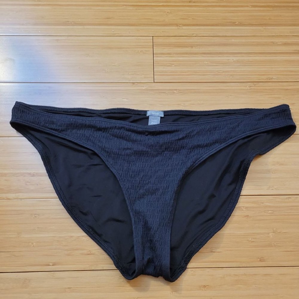 aerie black bikini bottoms xl
